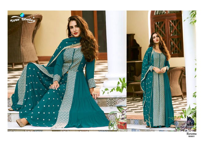 Your Choice Rexona  Festive Wear Wholesale Salwar Kameez Collection